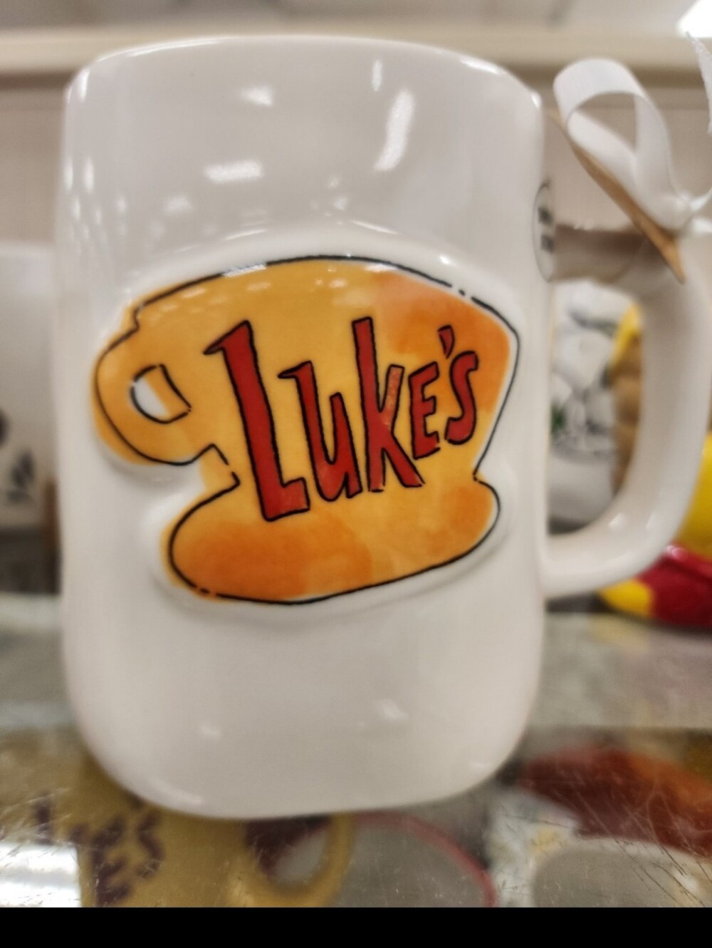 Rae Dunn Gilmore Girls Luke's COFFEE, COFFEE, COFFEE Mug
